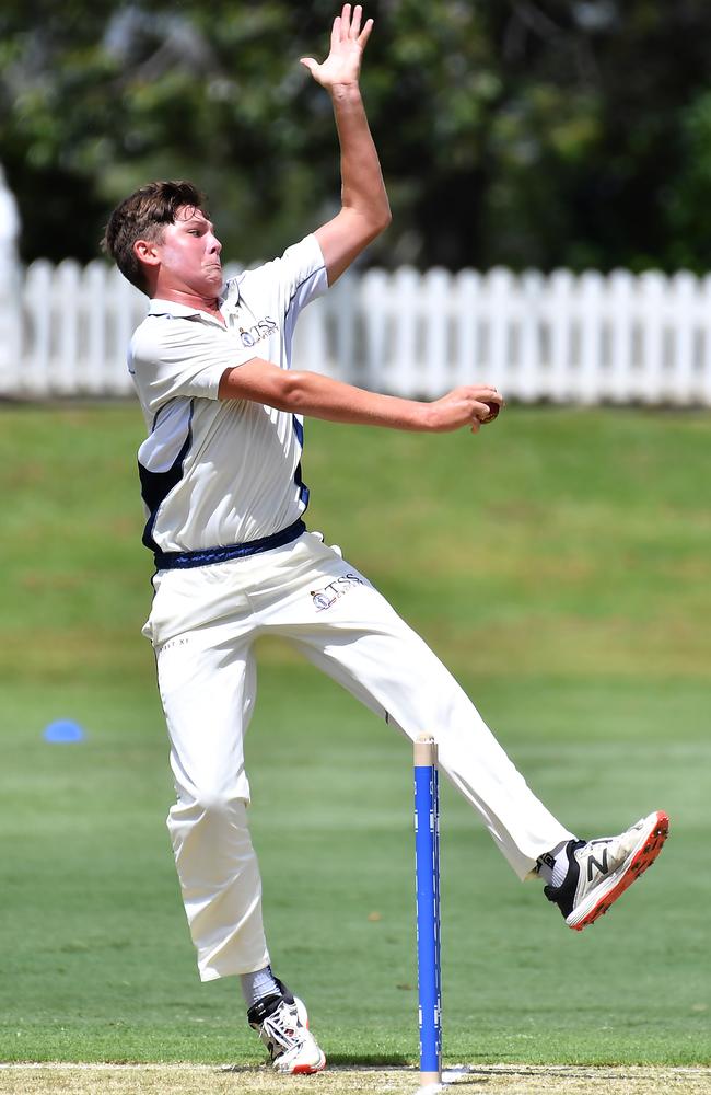 Southport bowler Zac McDermott. Picture: John Gass