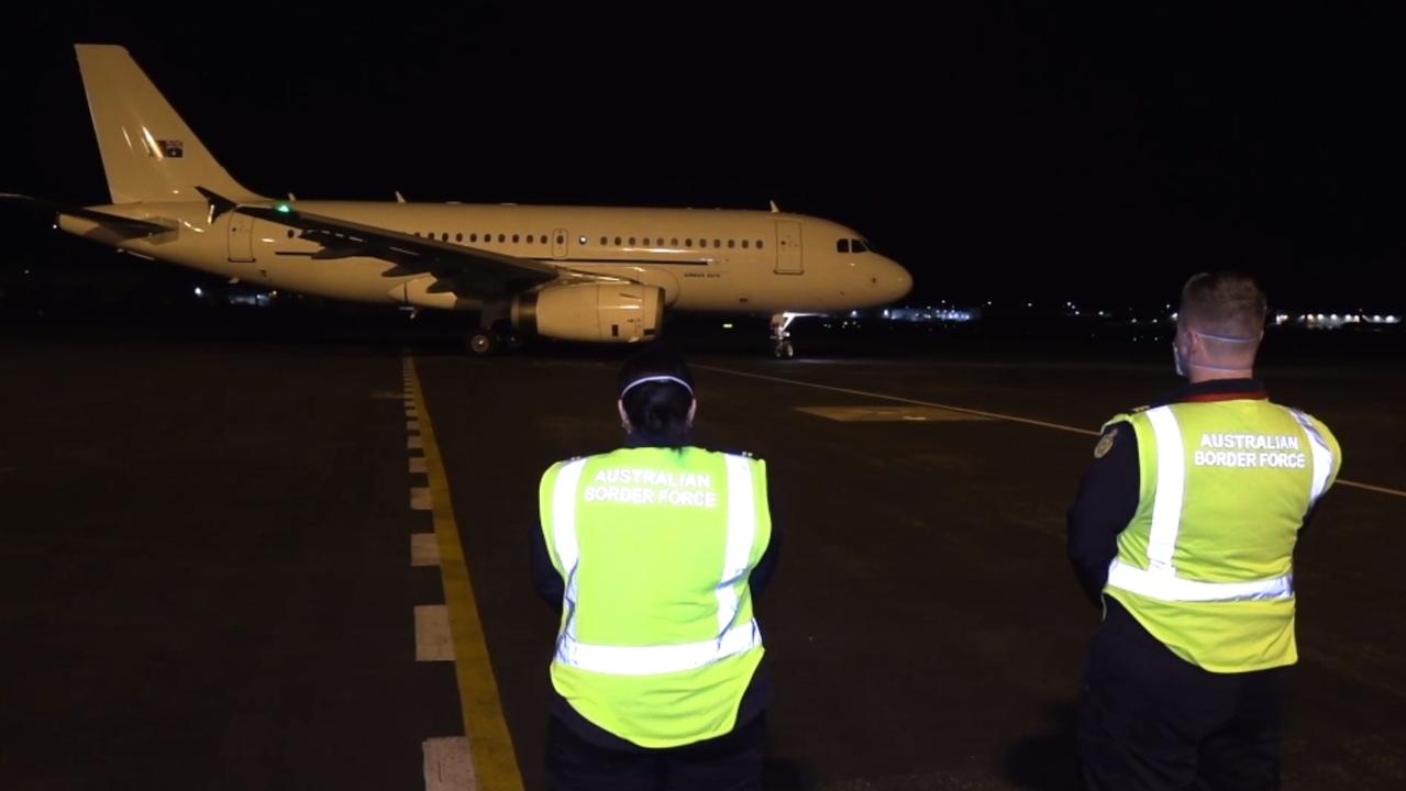 The transfer is the first to New Zealand since the coronavirus lockdown. Picture: NCA NewsWire/ABF