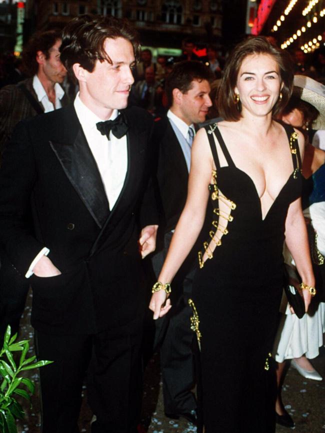 Hurley was relatively unknown when she met British actor Hugh Grant on a movie set in the late 1980s. But she became a sensation after donning this black Versace dress at the premiere of Four Weddings and a Funeral.