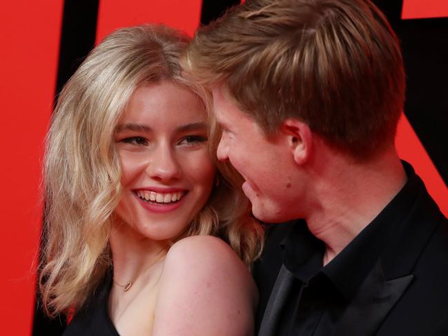 SYDNEY, AUSTRALIA - JULY 03: Rorie Buckley and Robert Irwin  attends the Australian premiere of "Mission: Impossible - Dead Reckoning Part One" on July 03, 2023 in Sydney, Australia. (Photo by Lisa Maree Williams/Getty Images)