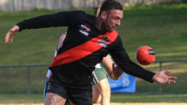 EFNL 2024: Kilsyth's Justin Van Unen kicked his 1000th career goal on Saturday. Picture: Davis Harrigan