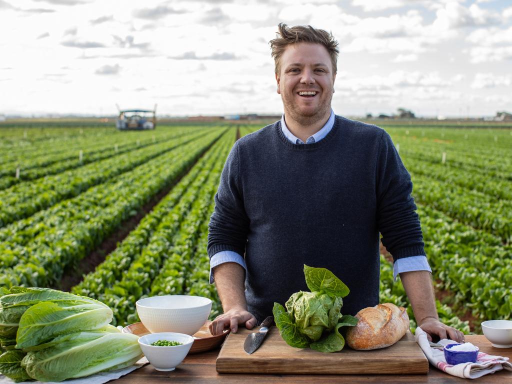 A development chef and Coles ambassador, Masterchef runner-up Michael Weldon says it comes down to being more mindful of what we buy, how we use it, and how often we shop. Pics: Supplied by Ten.