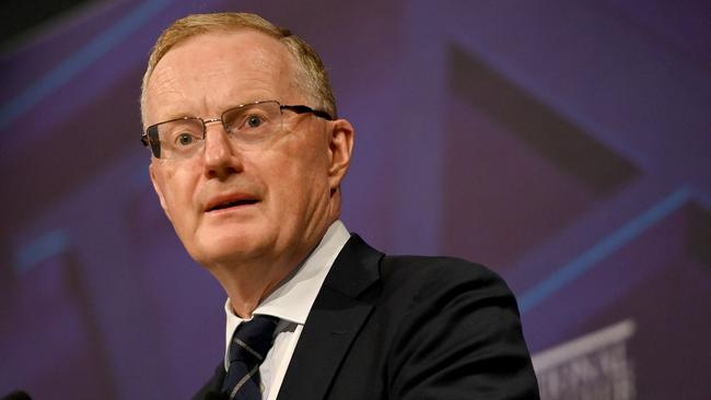 All eyes will be on RBA governor Philip Lowe. Picture: NCA NewsWire / Jeremy Piper