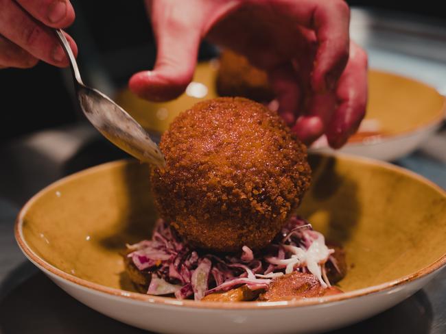 Chicken kiev at The Brompton Hotel