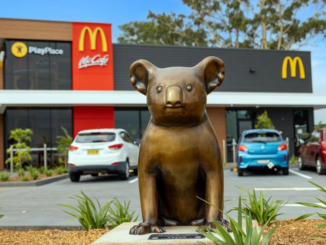 The new McDonald's on Lake Road at Port Macquarie.