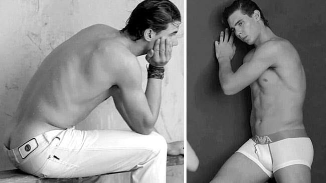 Tennis star Rafael Nadal is the latest star to strip for Armani underwear |  The Courier Mail