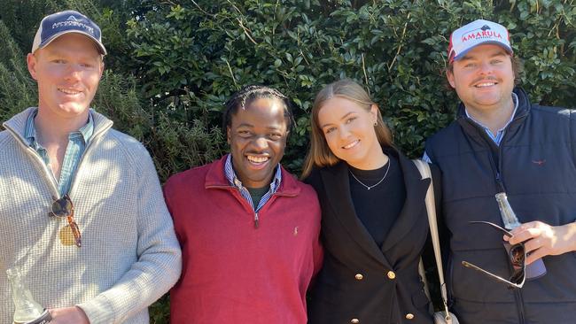 Ollie Rodgers, Tomi Orundami, Georgie Kennedy and Tom Robson. Picture: Tijana Birdjan