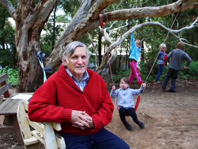 BUSH SENSE: Author John Marsden at Candelbark, one of two alternative schools he’s founded near Romsey, Victoria.