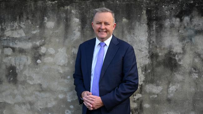 Labor leader contender and member for Grayndler Anthony Albanese poses for a photograph after speaking to the media in Sydney, Thursday, May 23, 2019. Mr Albanese is currently running unopposed for the Labor leadership after Jim Chalmers announced he would not run. (AAP Image/Dean Lewins) NO ARCHIVING