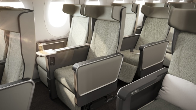 Qantas unveils economy seats for Project Sunrise non-stop flights of up ...