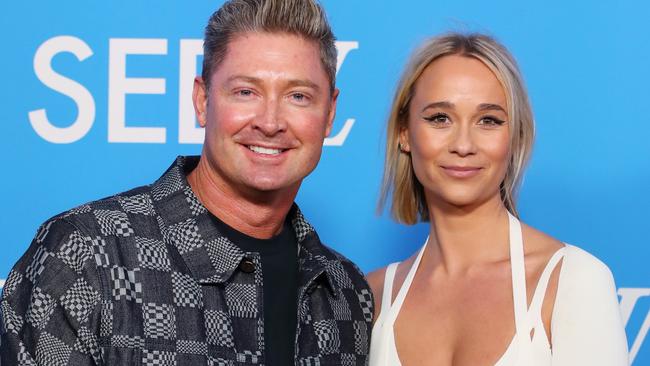 Michael Clarke and Jade Yarbrough at an event in November. Picture: Getty Images