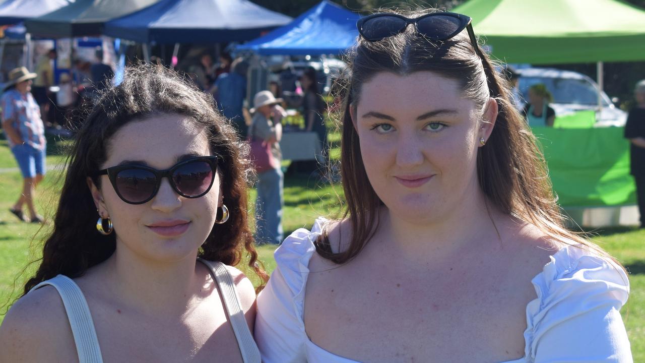 Mary River Festival at Kandanga, July 17, 2021: Ellsi Holmes and Chloe Jarbis. Pictures: Josh Preston