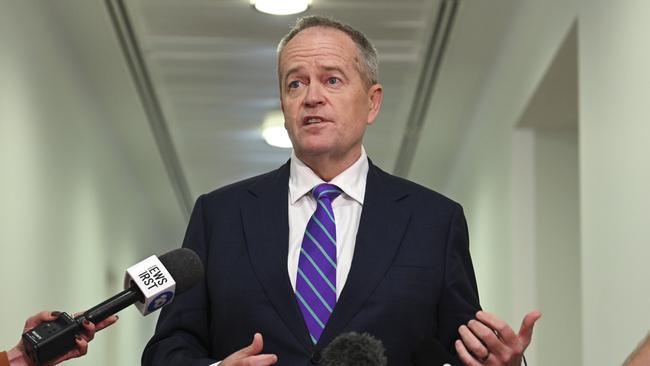 NDIS Minister Bill Shorten has conceded unregistered providers “operate with … no visibility”. Picture: NCA NewsWire