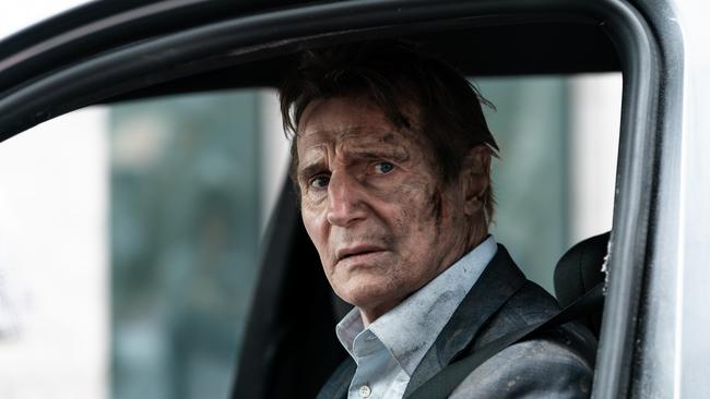 Neeson in the 2023 revenge movie Retribution.