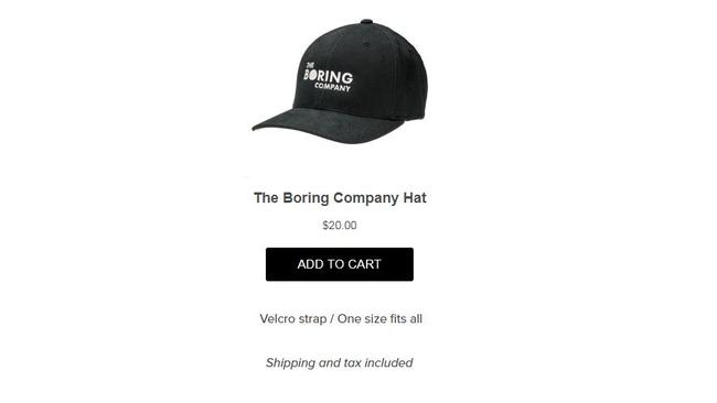 Look, it's not the most exciting merchandise I have ever seen.