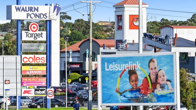 Waurn Ponds Shopping Centre and Leisurelink.