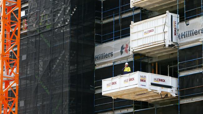 Construction company St Hilliers fell into administration earlier this week. AAP Image/Sue Graham