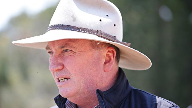 Barnaby Joyce drew ire when he claimed that those who lost their lives in the bushfires were “most likely” Greens voters. Photographer: Adam Yip