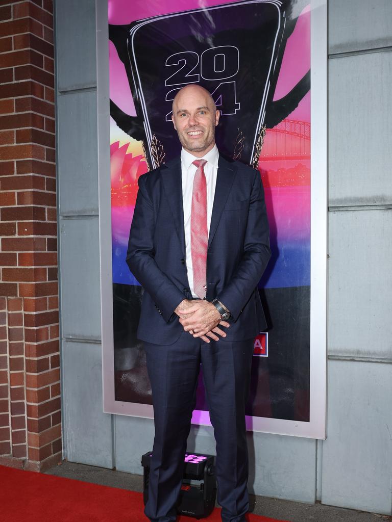 Tom Harley at the AFL launch this week.