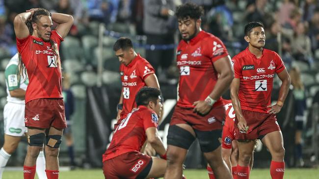 Keeping the Sunwolves afloat in Super Rugby would have cost the other clubs $25 million. Picture: AP