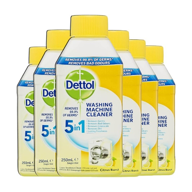 <p><b>SHOP NOW: </b>Dettol Antibacterial washing machine cleaner, $37.80 for a pack of 6 from <a href="https://www.amazon.com.au/Dettol-Antibacterial-Laundry-Washing-Machine/dp/B0BDYS7WPF/ref=sr_1_1_sspa" target="_blank" rel="nofollow noopener"><b>Amazon</b></a></p>