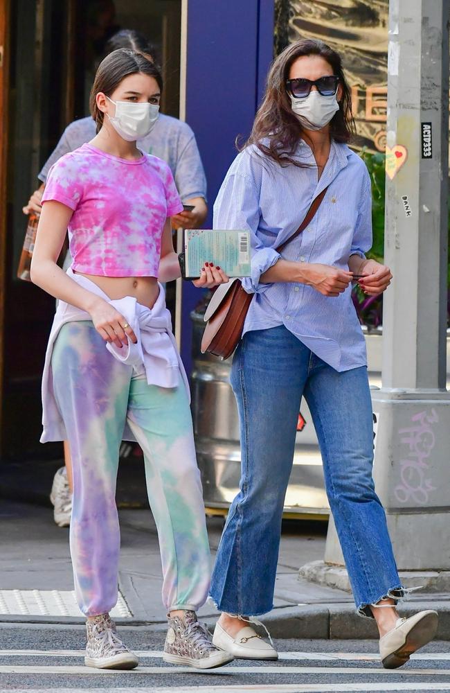 Suri and her famous mum are very close. Picture: Backgrid