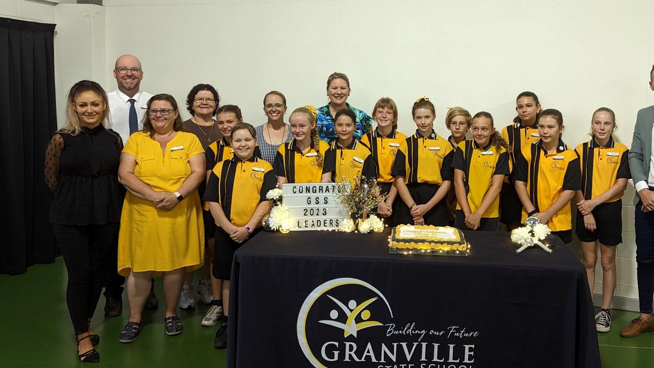 Granville State School leaders, staff and guests.