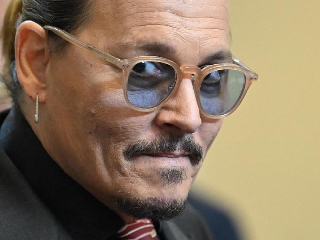 Depp spoke of his difficult upbringing. Picture: AFP