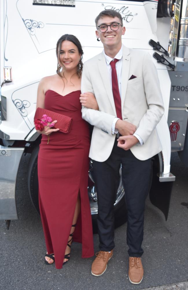 Raylene and Kieron at the Maleny State High School formal on November 16, 2022. Picture: Sam Turner