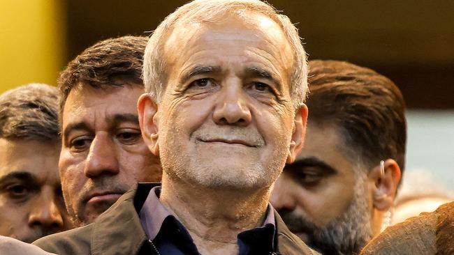 Iran's newly-elected President Masoud Pezeshkian. Picture: Atta Kenare / AFP