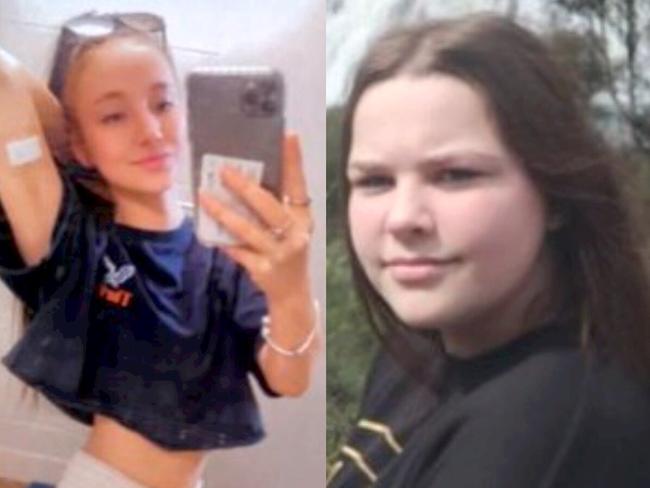 Missing teenage girls from Albury