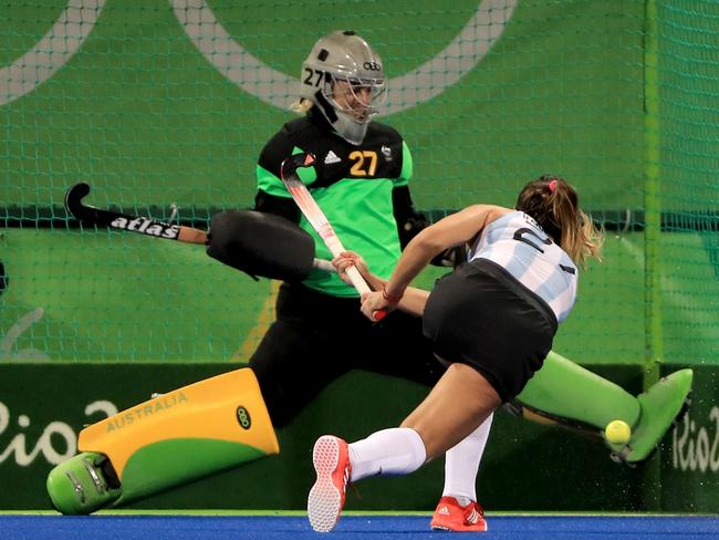 Rachael Lynch played in the 2016 Olympic team. Picture: Sam Greenwood/Getty Images