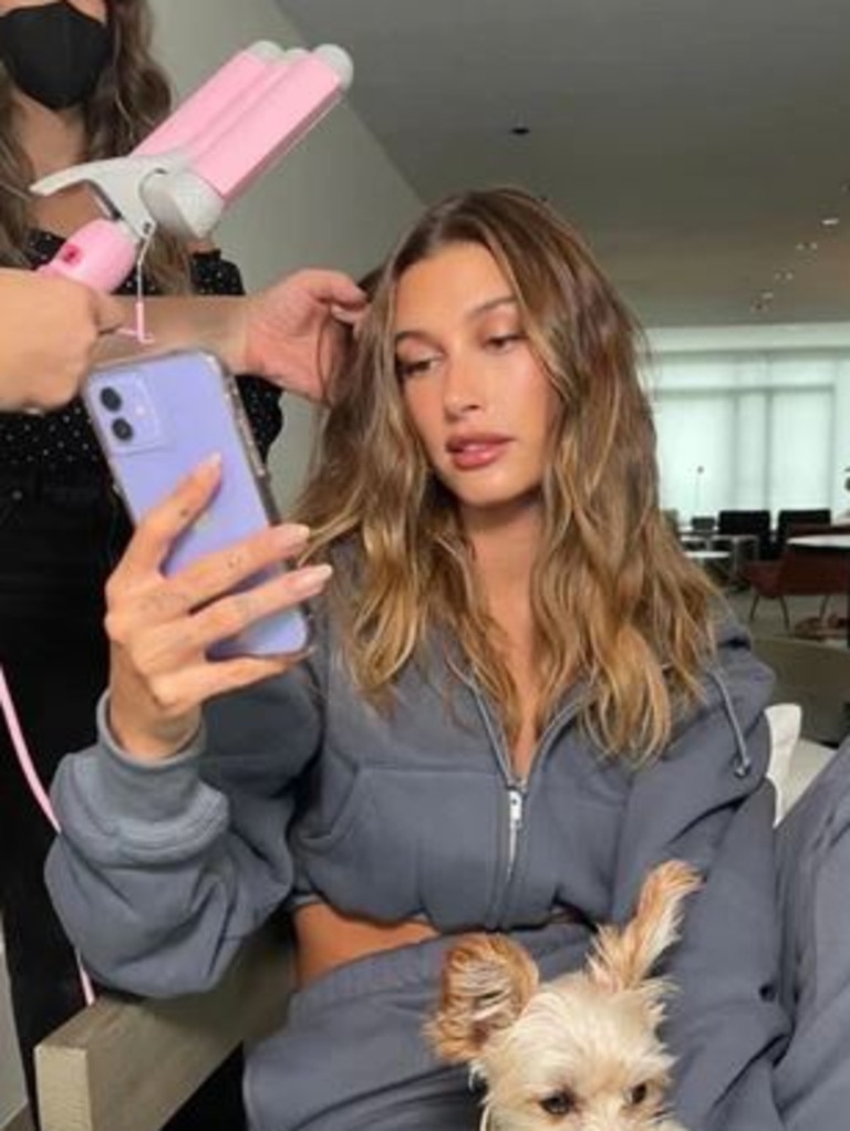 As is Hailey Bieber. Picture: Instagram/Mermade Hair.