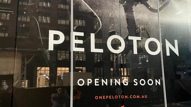 Peloton is preparing a store in Martin Place, Sydney