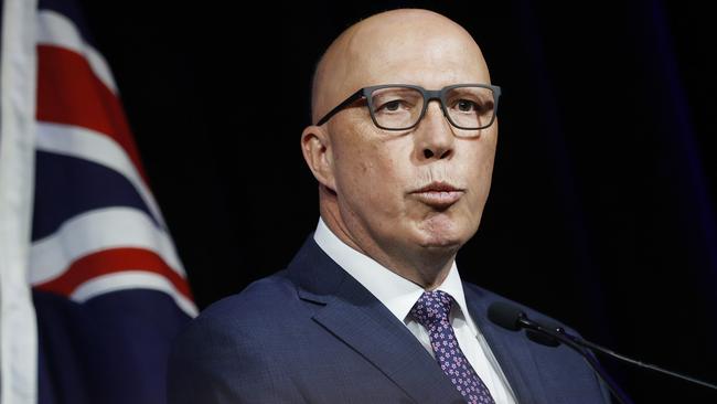 Opposition Leader Peter Dutton. Picture: NCA NewsWire / Dylan Coker