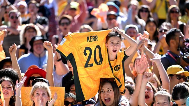 A likely late rush for tickets to the FIFA Women’s World Cup contributed to a 1.9 per cent growth in recreation spending in August. Picture: Dan Peled / NCA NewsWire