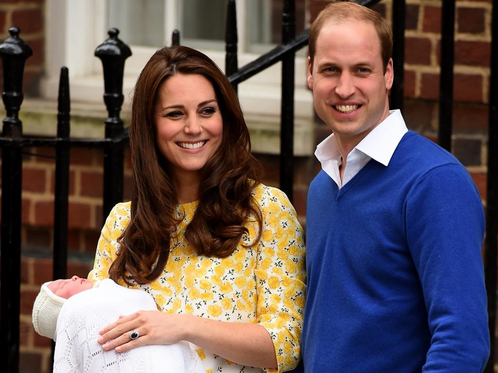 Kate Middleton wore Jenny Packham again to introduce her newborn daughter in 2015.