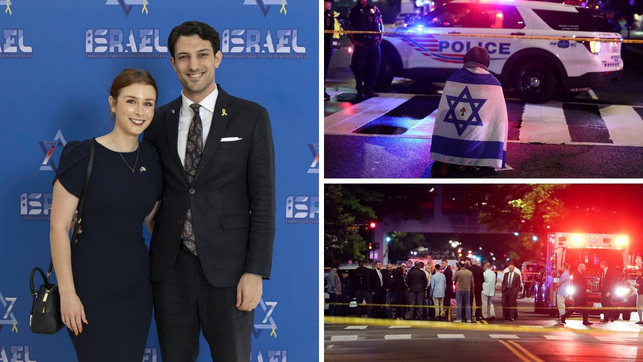 Gunman shouted ‘free Palestine’ after shooting dead two Israeli embassy staffers in Washington
