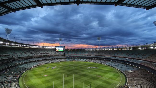 New security measures have been implemented at the MCG. Picture: Alex Coppel