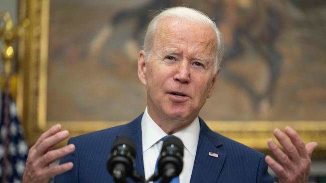 US President Joe Biden. Picture: AFP