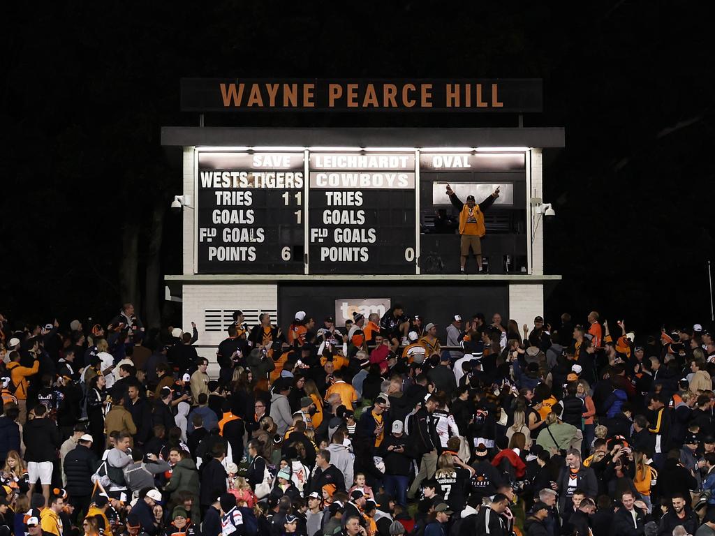 Several suburban NRL grounds are in desperate need of a facelift. Picture: Matt King/Getty