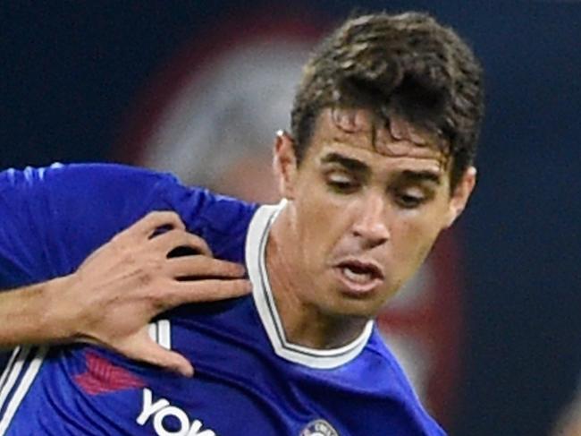 MINNEAPOLIS, MN - AUGUST 3: Oscar #8 of Chelsea controls the ball against Niccolo Zanellato #45 of AC Milan during the second half of the International Champions Cup match on August 3, 2016 at U.S. Bank Stadium in Minneapolis, Minnesota. Chelsea defeat AC Milan 3-1. (Photo by Hannah Foslien/Getty Images)