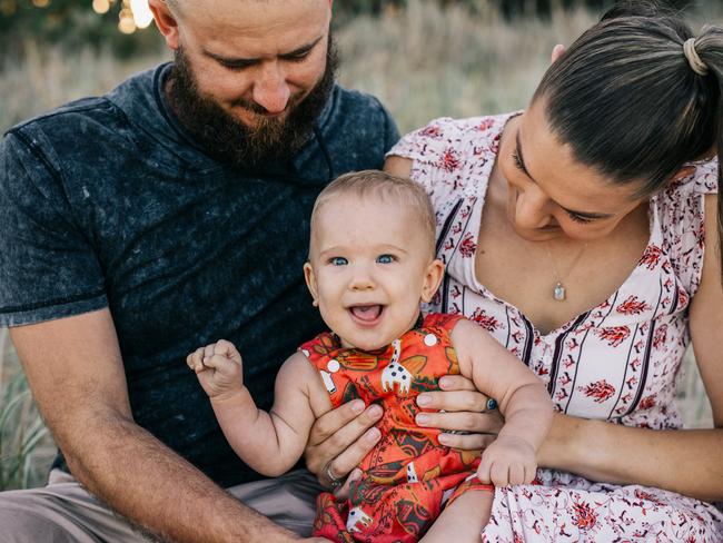 Elijah Abramovic had a difficult start to life but while undergoing treatment in the special care unit, his mum Ashleigh Adamson and dad Joshua Abramovic were supported by Ronald McDonald House in Townsville. Picture: Contributed