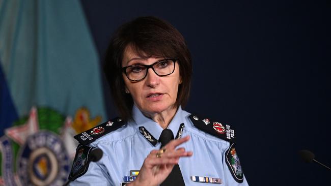 Queensland Police Deputy Commissioner Tracy Linford says the trio acted alone. Picture: NCA NewsWire / Dan Peled