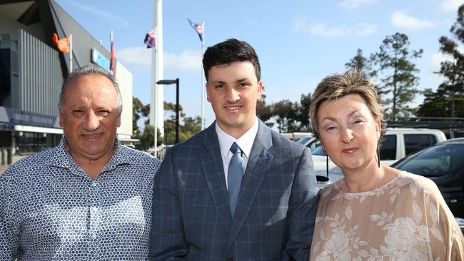 St Joseph’s College 2021 graduation ceremony. Picture: Mike Dugdale