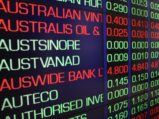 SYDNEY, AUSTRALIA - NewsWire Photos June 29: The Australian Stock Exchange has had a mixed day of trading.