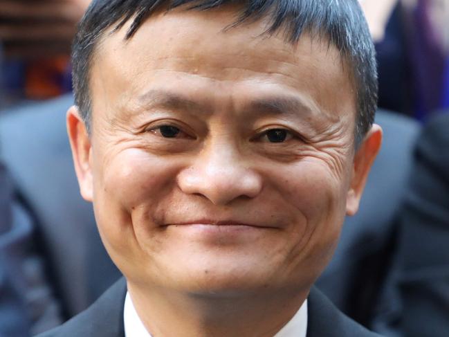 (FILES) This file photo taken on January 9, 2018 shows Alibaba's chairman Jack Ma attending the first meeting of the French-Chinese business council in Beijing. - China's wealthiest people became a record 1.5 trillion USD richer in 2020 despite the economic blow dealt by COVID-19 coronavirus pandemic, riding on a booming digital economy and exceeding the past five years combined, a report said on October 20, 2020. (Photo by Ludovic MARIN / AFP)