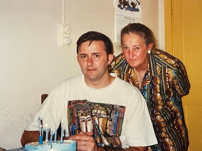 Mr Albanese said he was struck by how he received the same care as his mother did – despite being the leader of the Labor Party. Picture: Facebook