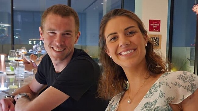 Rohan Dennis and Melissa Hoskins from their social media accounts.