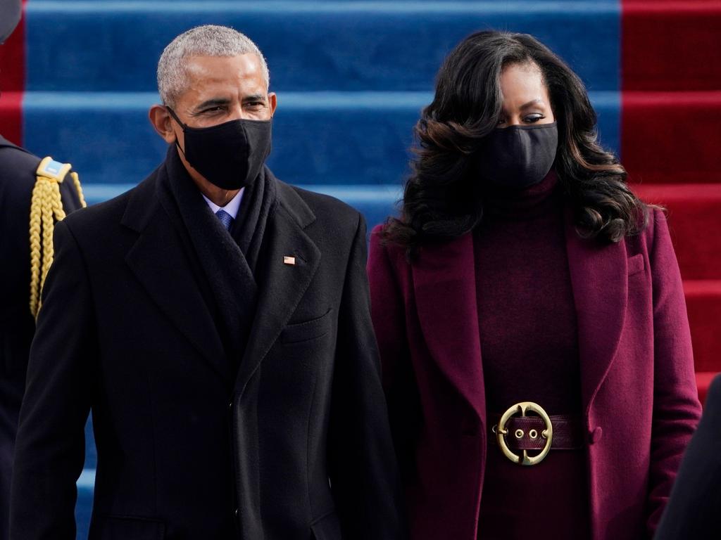 As was Former President Barack Obama and his wife Michelle. Picture: AFP